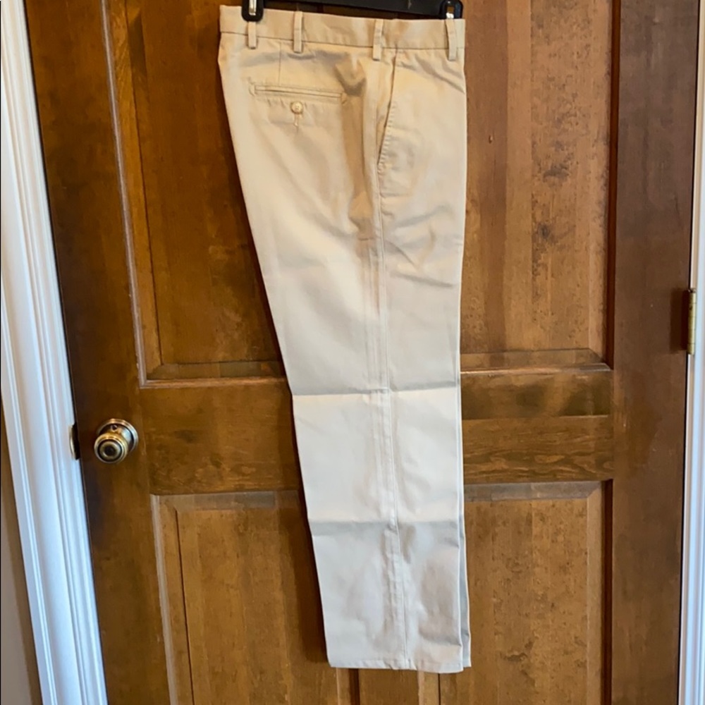 Peter Miller Khaki Crown Soft Trousers Size 30x30